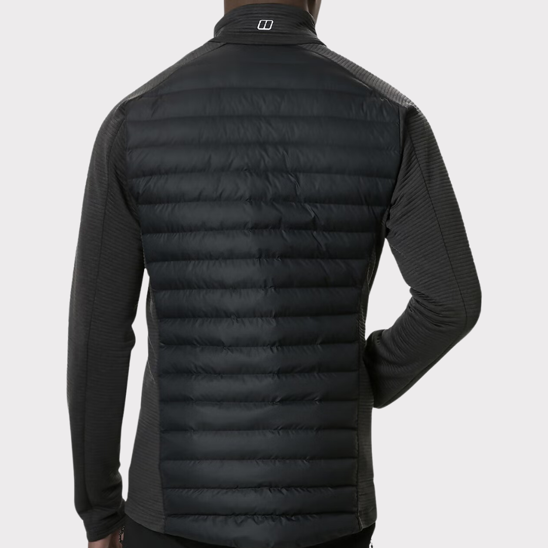 BERGHAUS HYBRID PUFFER JACKET - BLACK