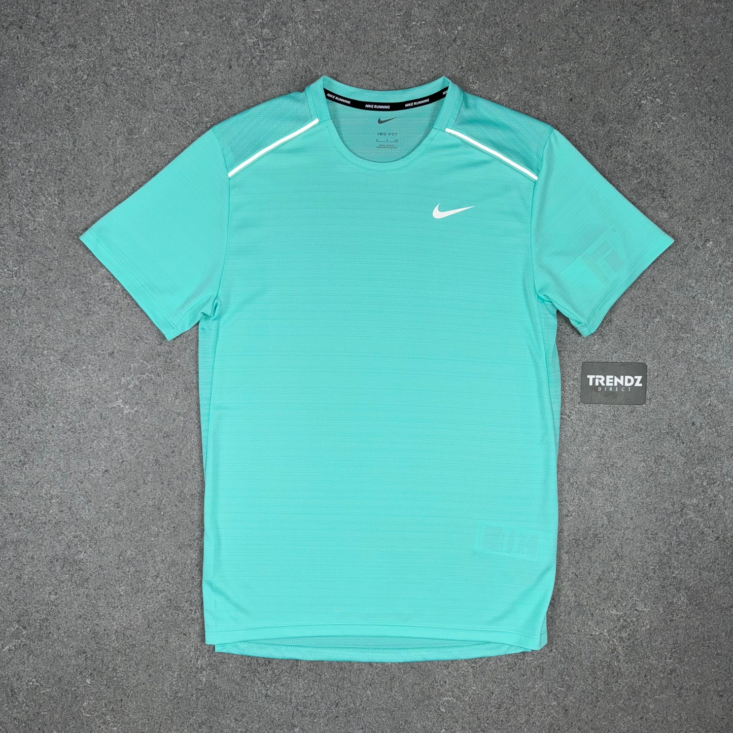 NIKE MILER & CHALLENGER SHORTS SET - TURQUOISE/GREY