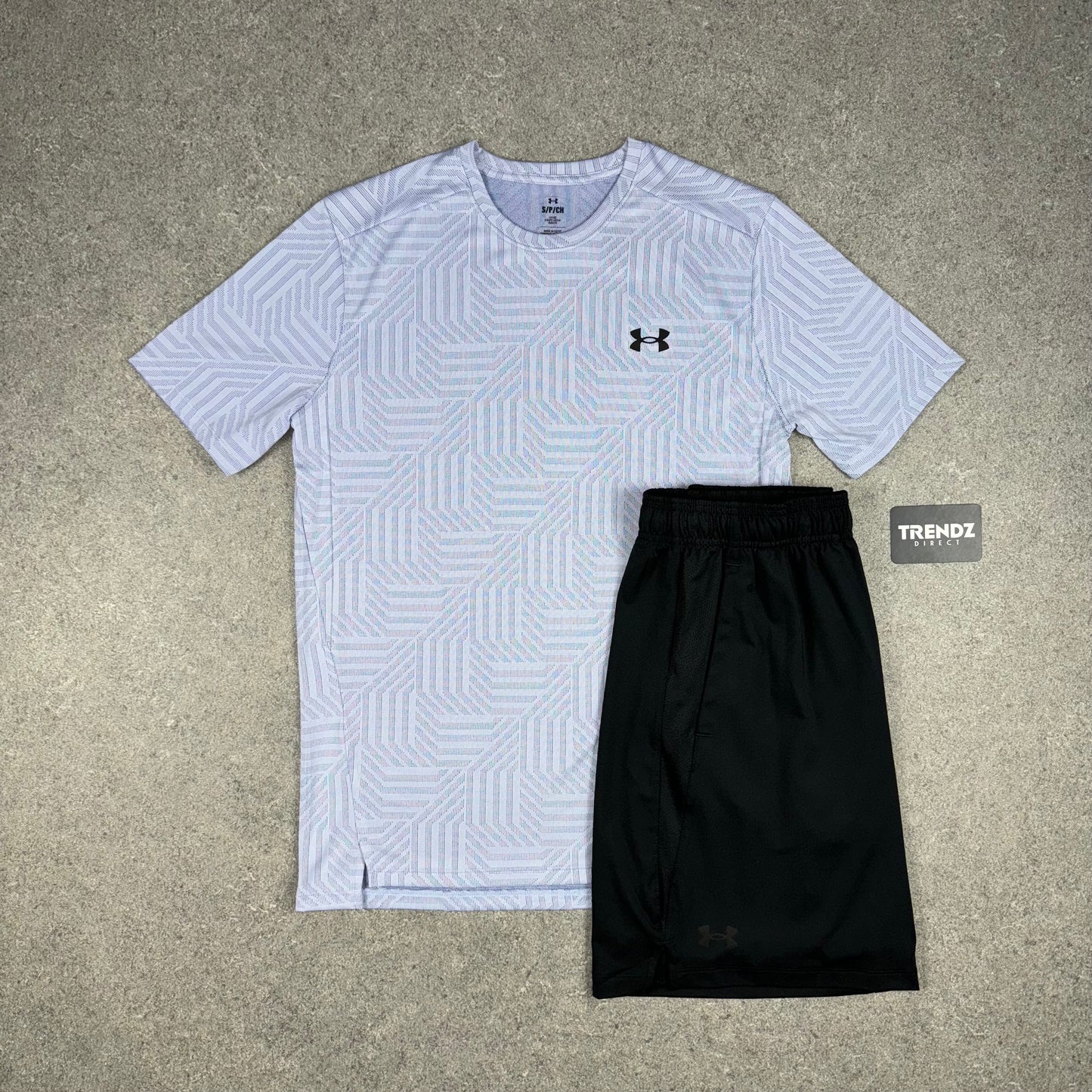 UNDER ARMOUR DIGITAL SET - LILAC/BLACK