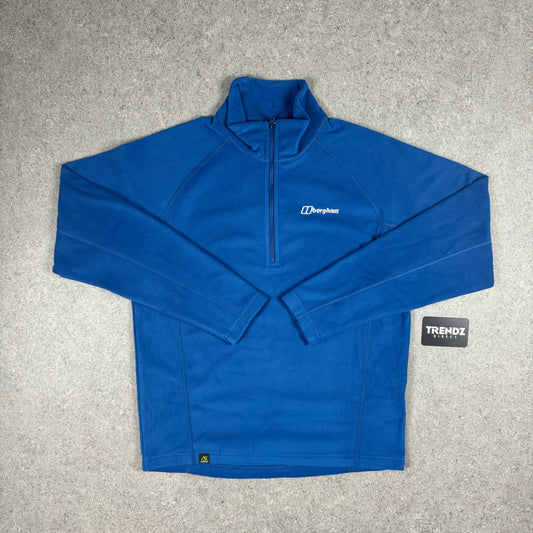 BERGHAUS ARNSIDE HALF ZIP - BLUE