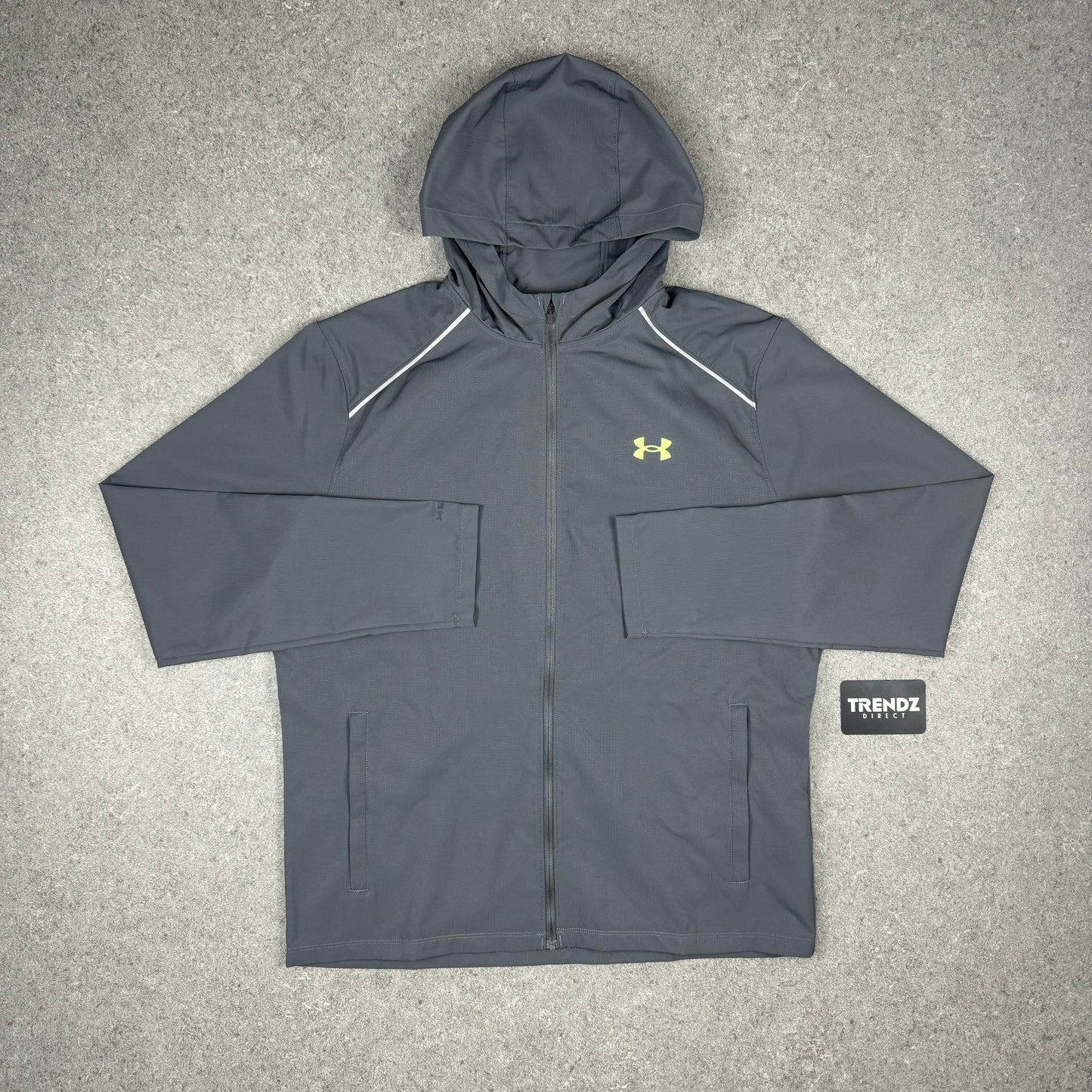 UNDER ARMOUR STORM TRACKSUIT - GREY/GREEN