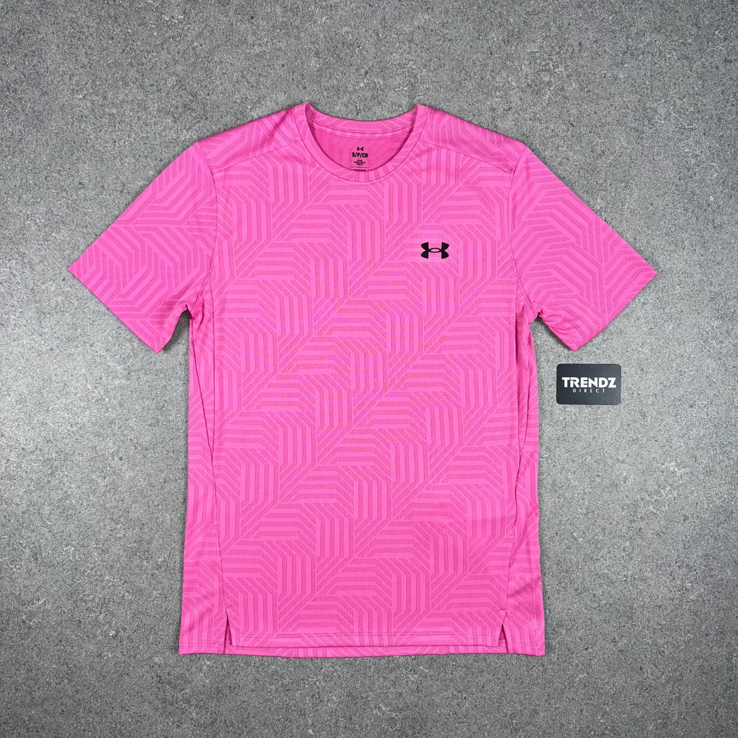 UNDER ARMOUR DIGITAL T-SHIRT - PINK