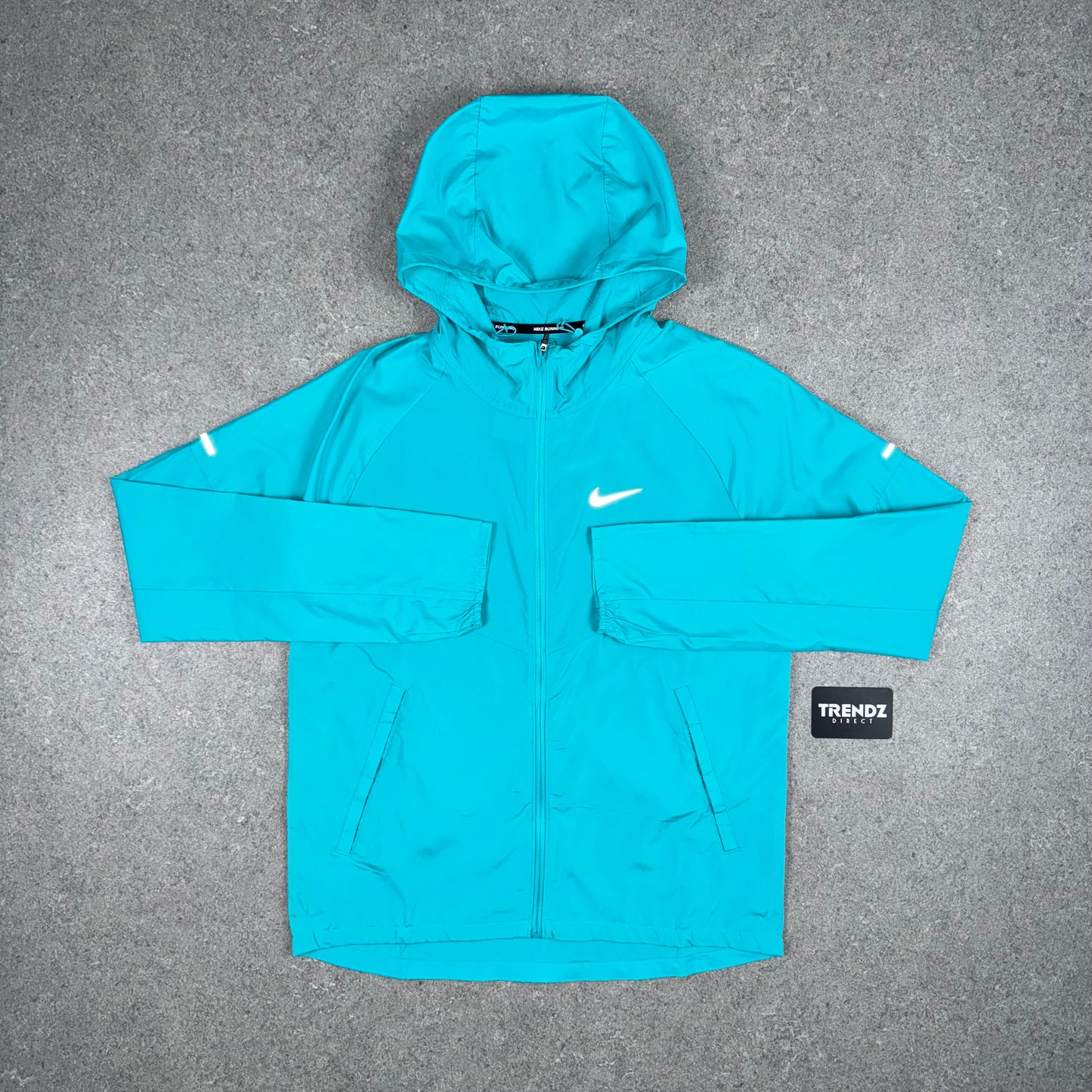 NIKE REPEL WINDBREAKER & PHENOM TRACKSUIT - AQUA
