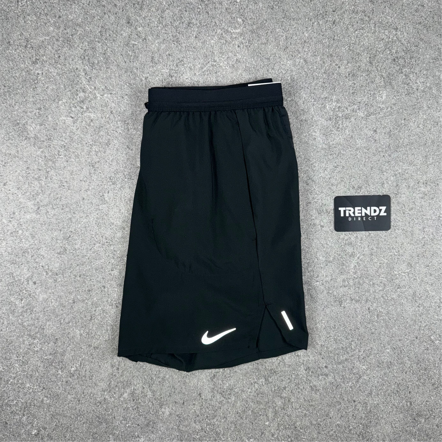 NIKE FLEX STRIDE SHORTS - BLACK