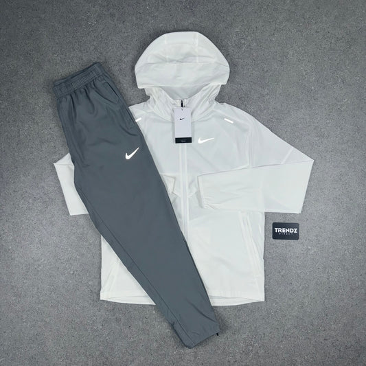 NIKE WINDBREAKER CHALLENGER SET - WHITE/GREY