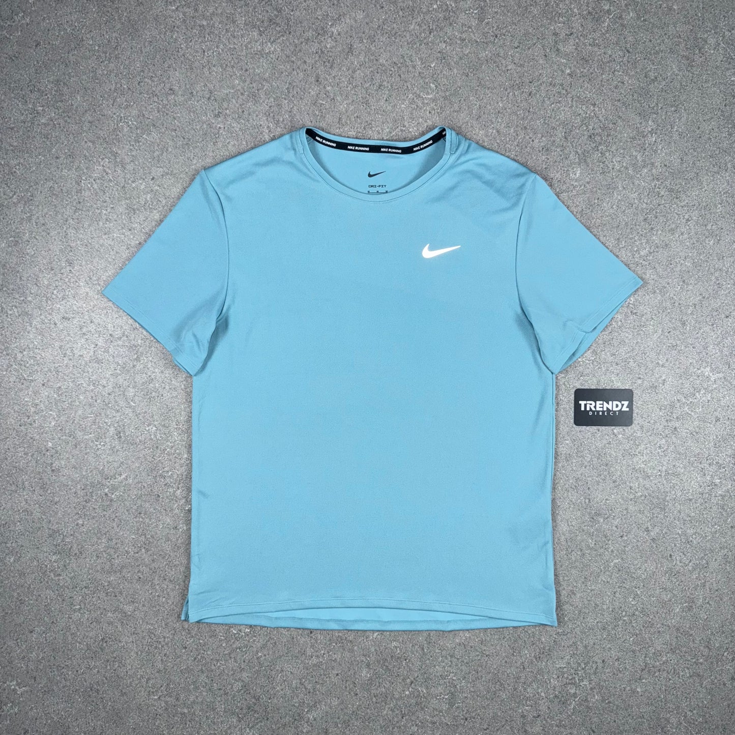 NIKE MILER T-SHIRT - DENIM TURQUOISE