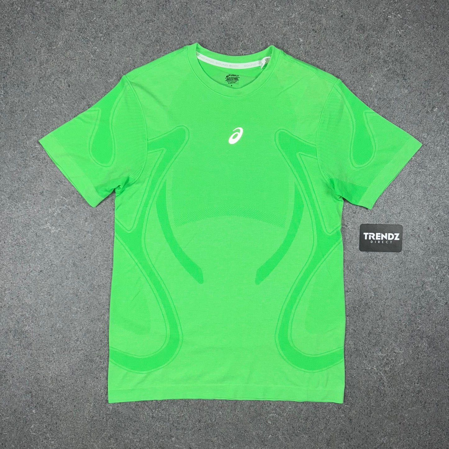 ASICS SEAMLESS T-SHIRT - GREEN