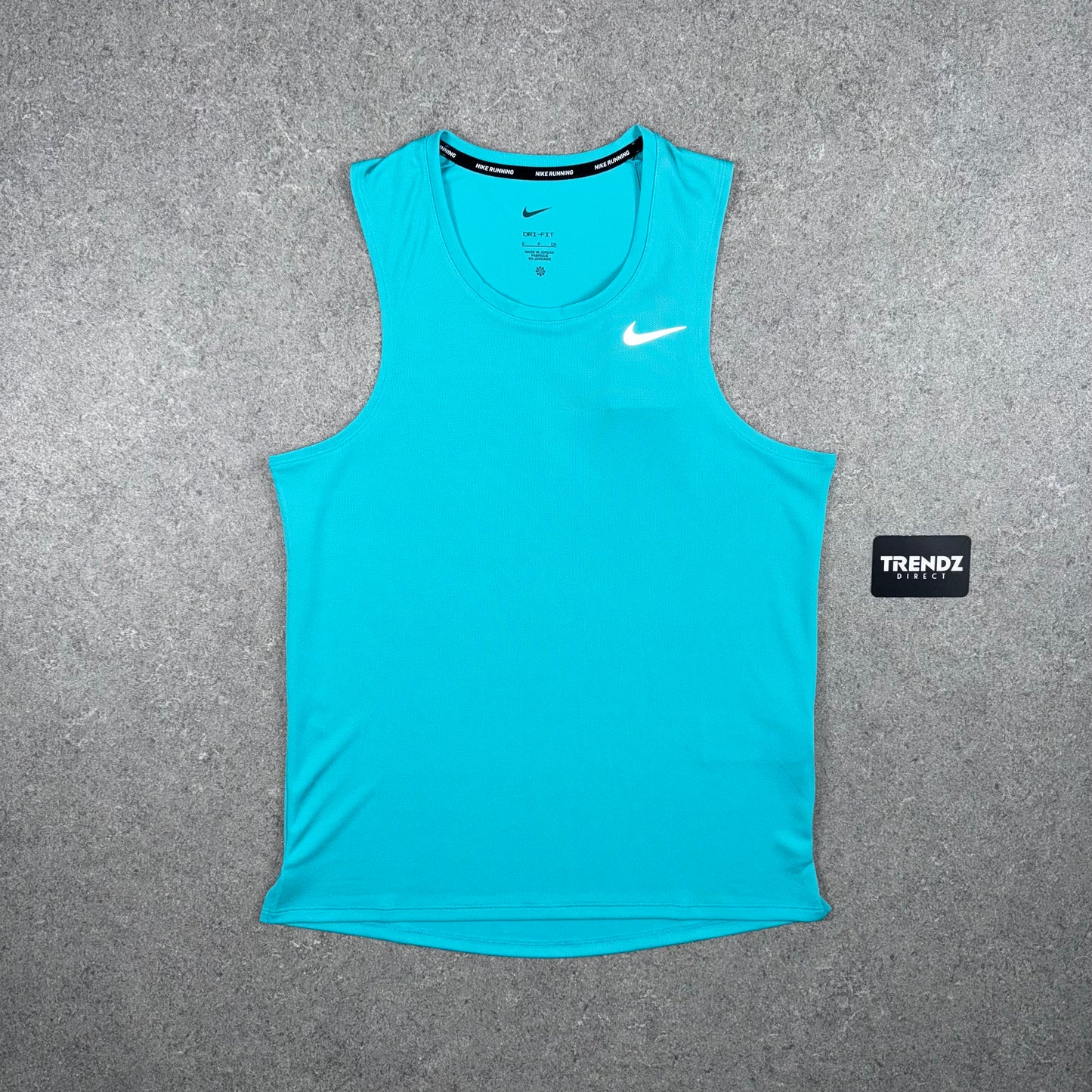 NIKE MILER VEST - AQUA