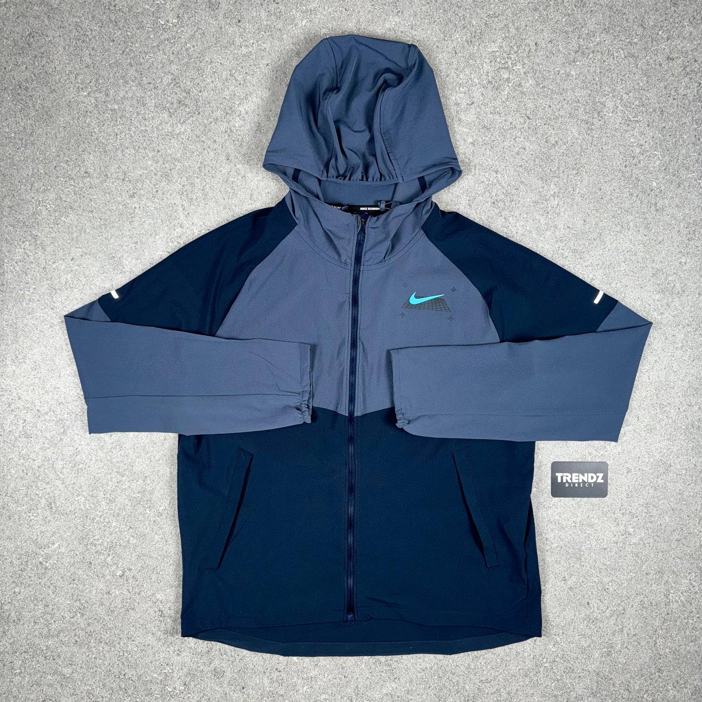 NIKE PERFORMANCE REPEL JACKET - NAVY/OBSIDIAN
