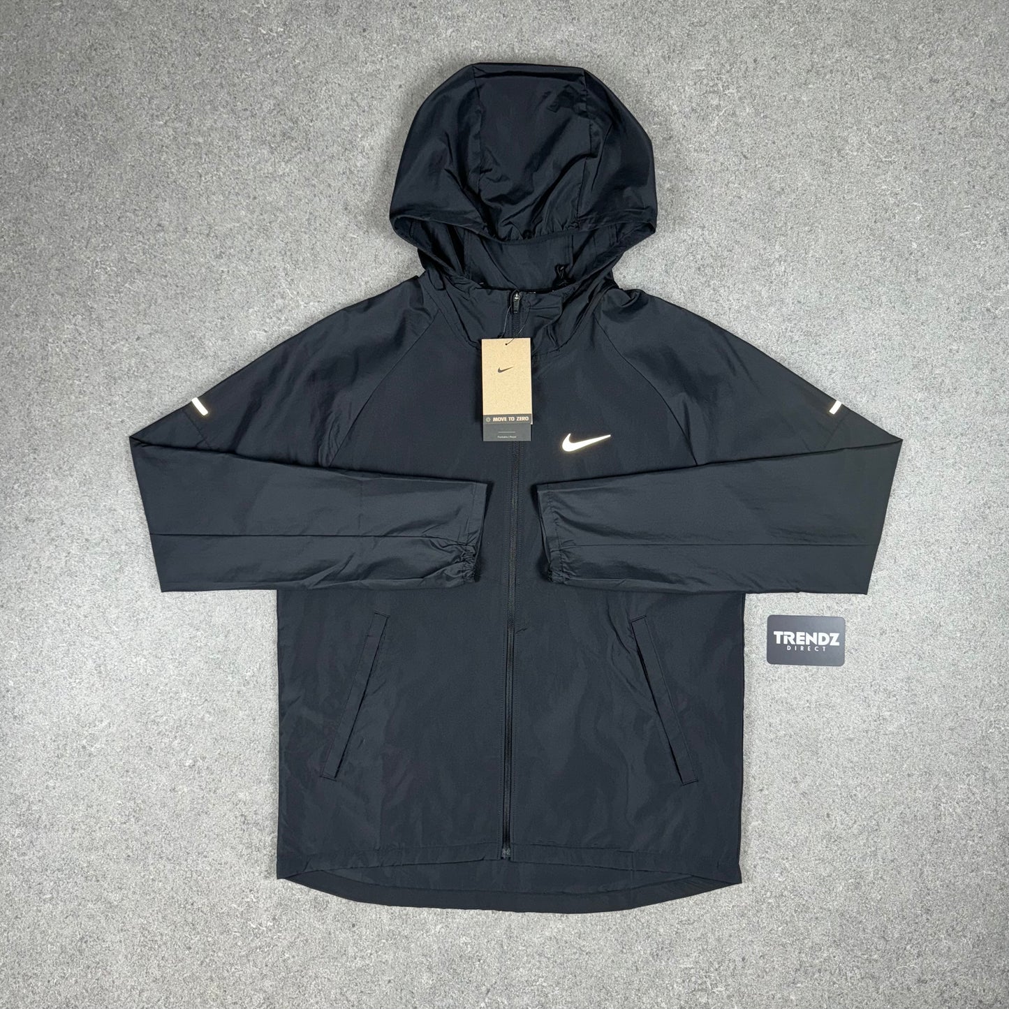 NIKE REPEL WINDBREAKER - BLACK
