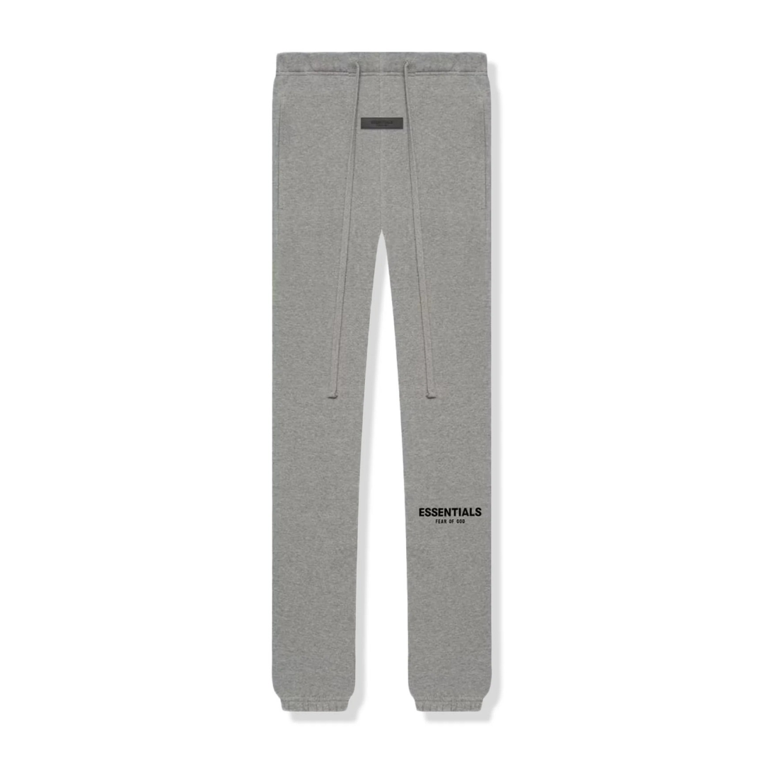 FEAR OF GOD ESSENTIALS SWEATPANTS - DARK HEATHER OATMEAL (SS22)