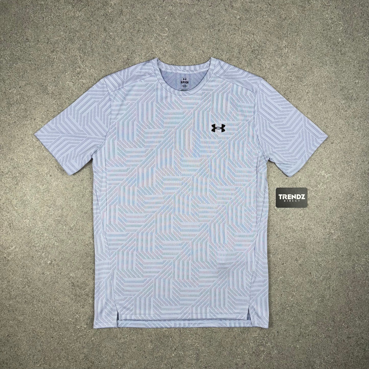 UNDER ARMOUR DIGITAL T-SHIRT - LILAC