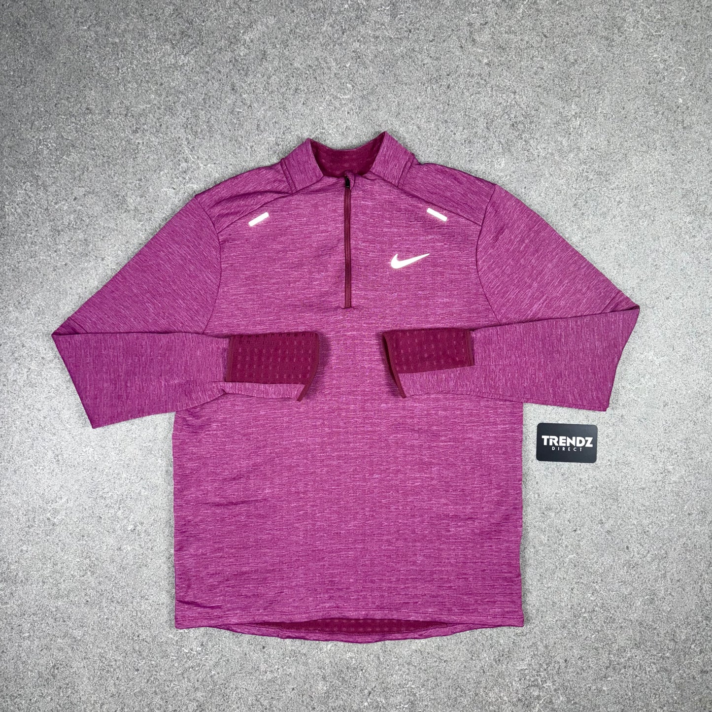 NIKE THERMA-FIT HALF ZIP - GRAPE