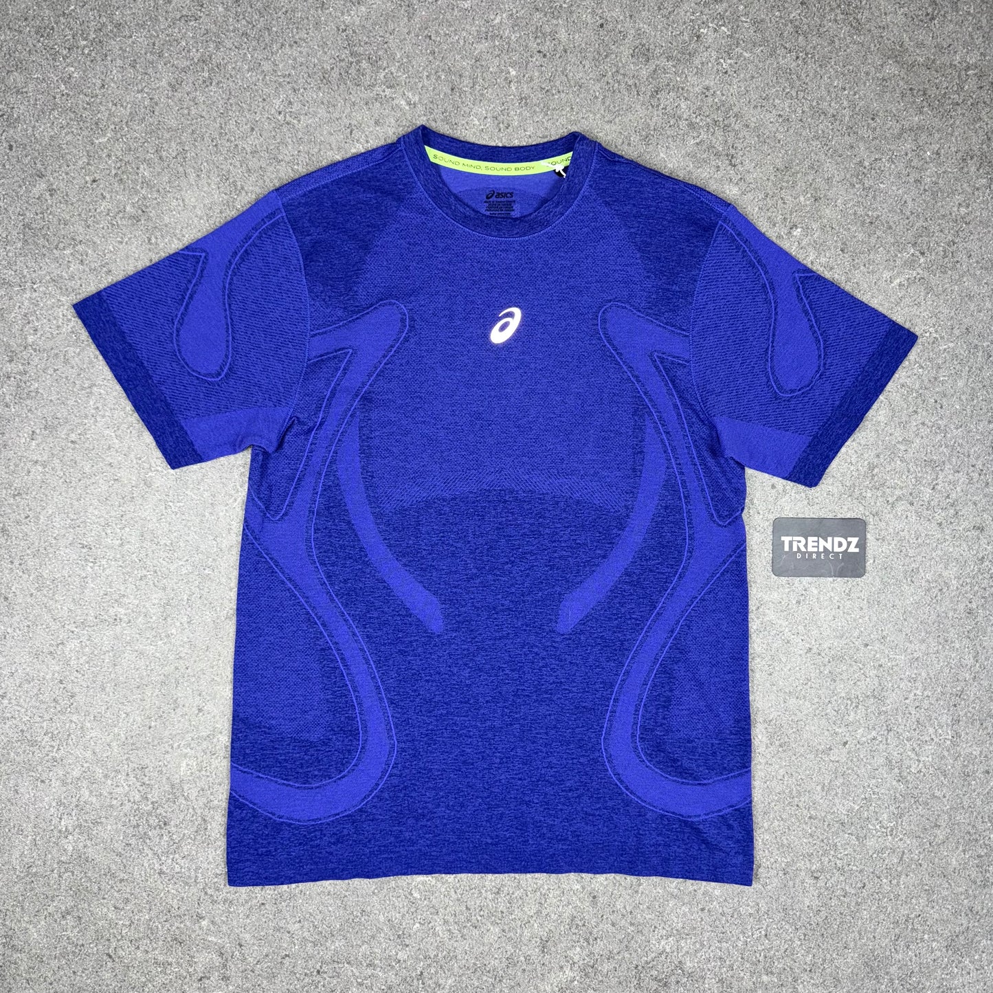 ASICS SEAMLESS T-SHIRT - COBALT BLUE