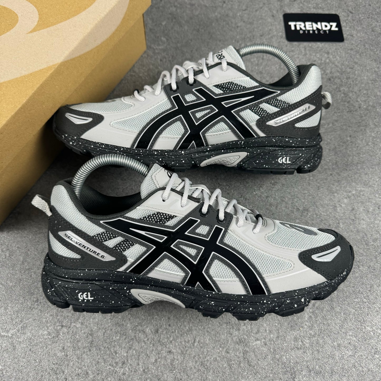 ASICS GEL VENTURE 6 - GREY/BLACK