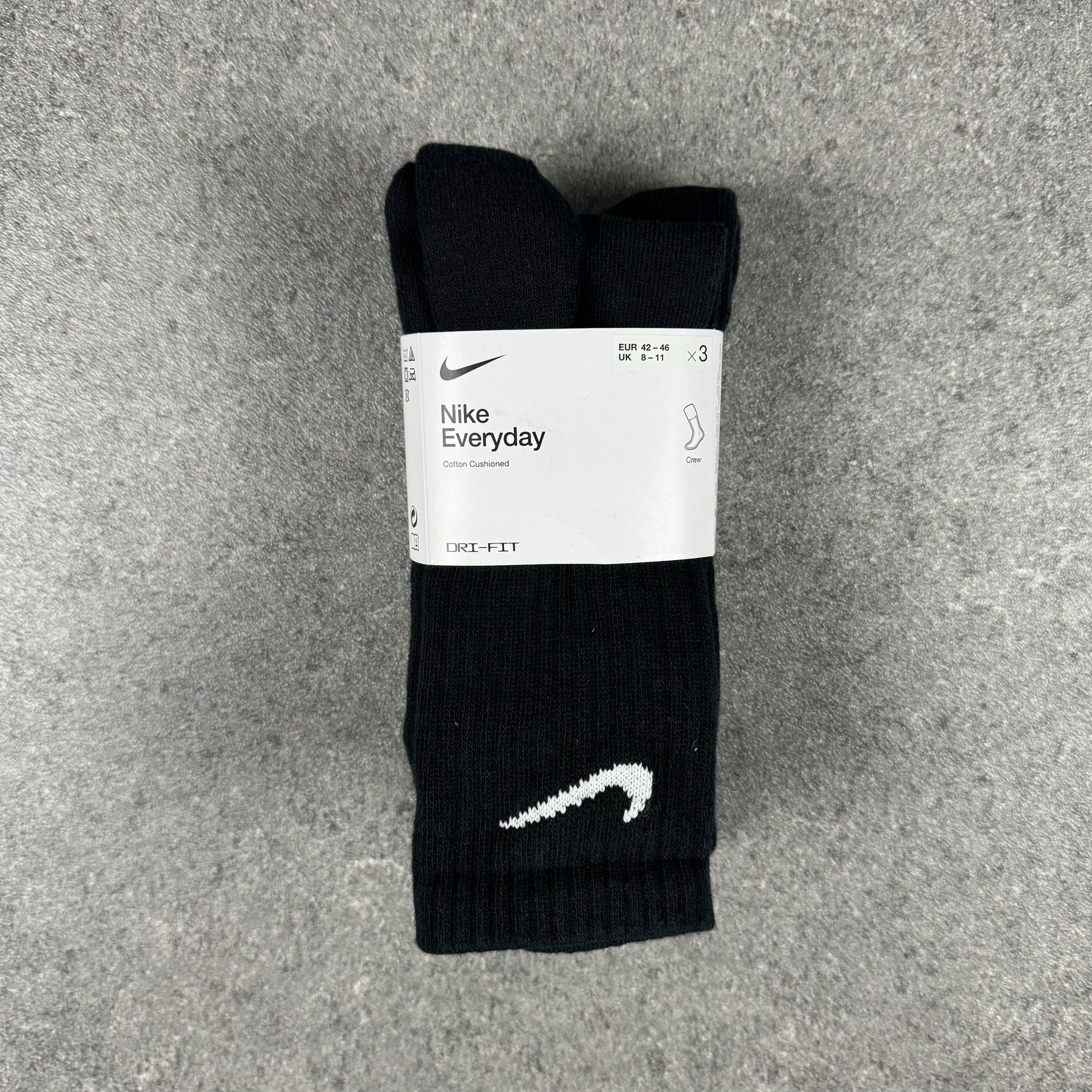 NIKE EVERYDAY SOCKS (3 PACK)