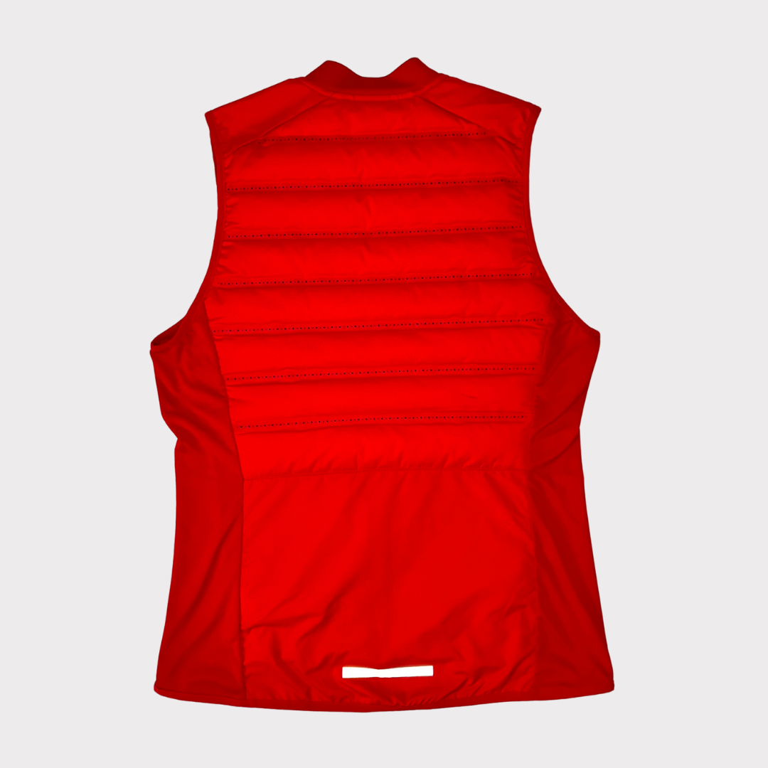 NIKE AEROLOFT GILET - CRIMSON RED