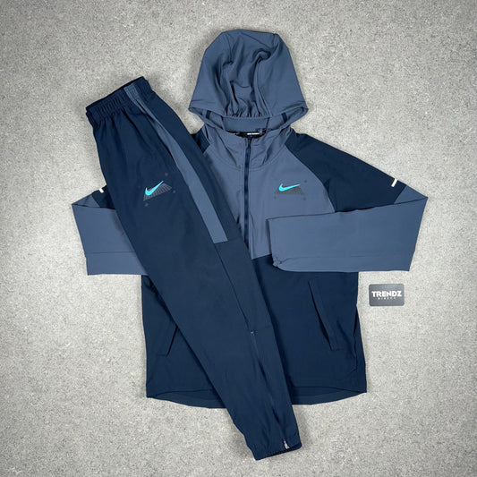 NIKE PERFORMANCE REPEL TRACKSUIT - NAVY/OBSIDIAN