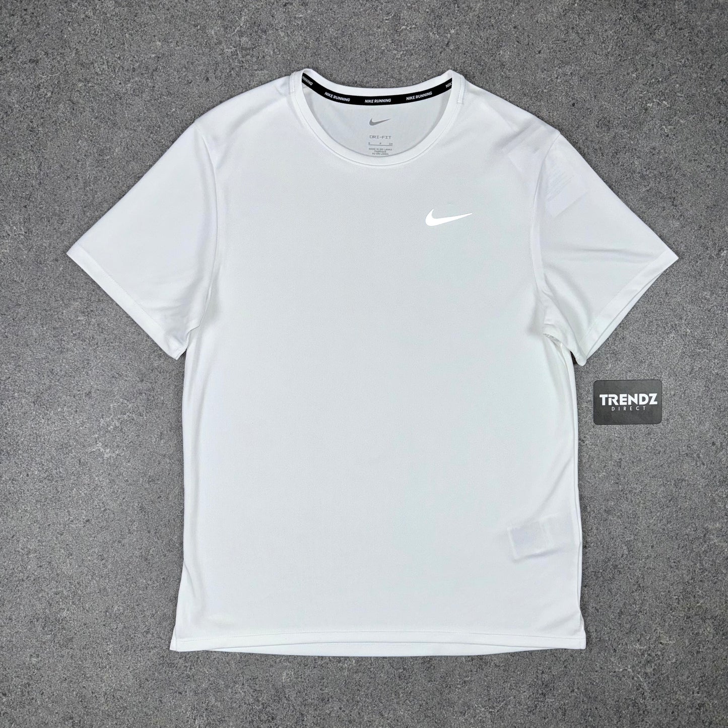 NIKE MILER & CHALLENGER SHORTS SET - WHITE/GREY