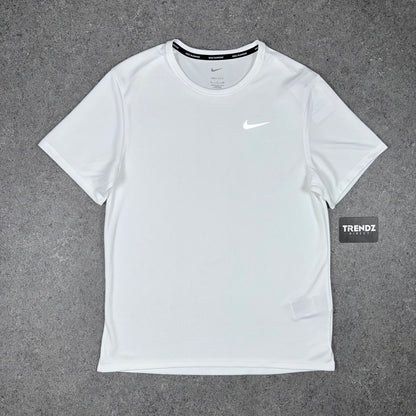 NIKE MILER & CHALLENGER SHORTS SET - WHITE/GREY