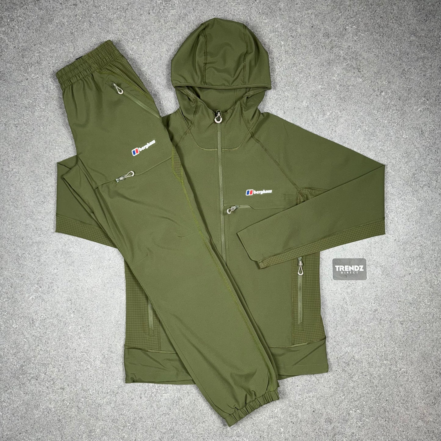 BERGHAUS THERAN TRACKSUIT - KHAKI