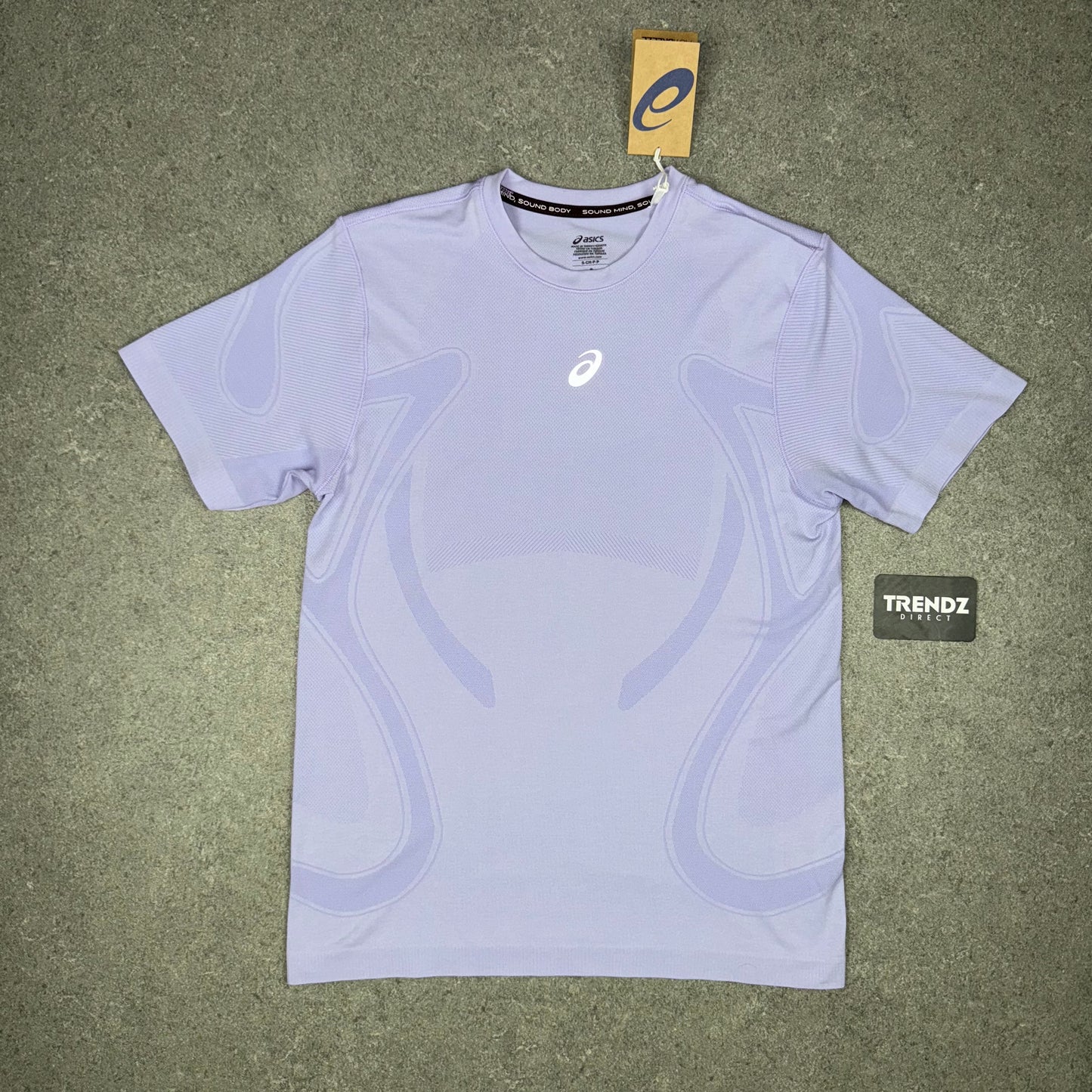 ASICS SEAMLESS T-SHIRT - LILAC