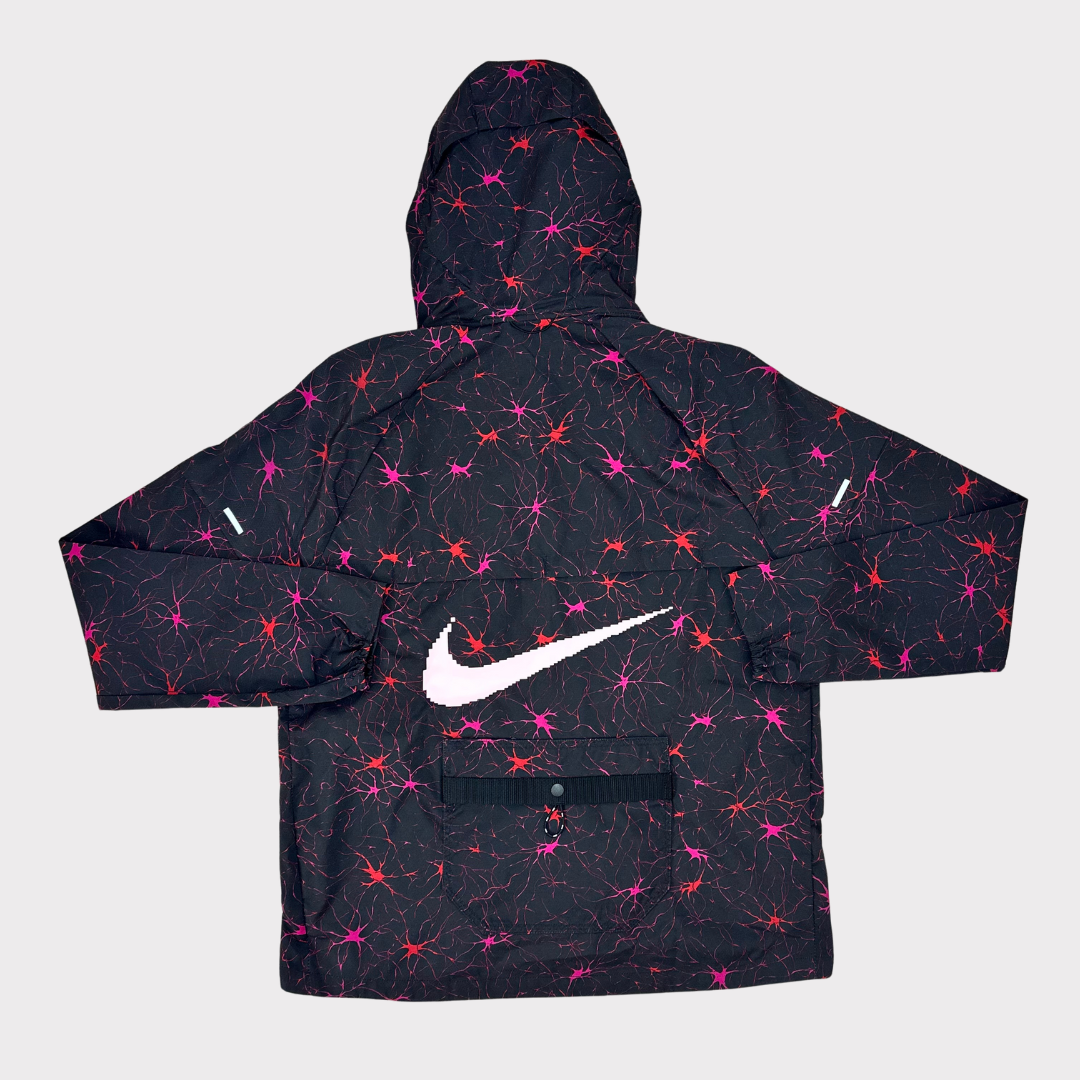 NIKE REPEL UV D.Y.E WINDRUNNER - BLACK/PINK