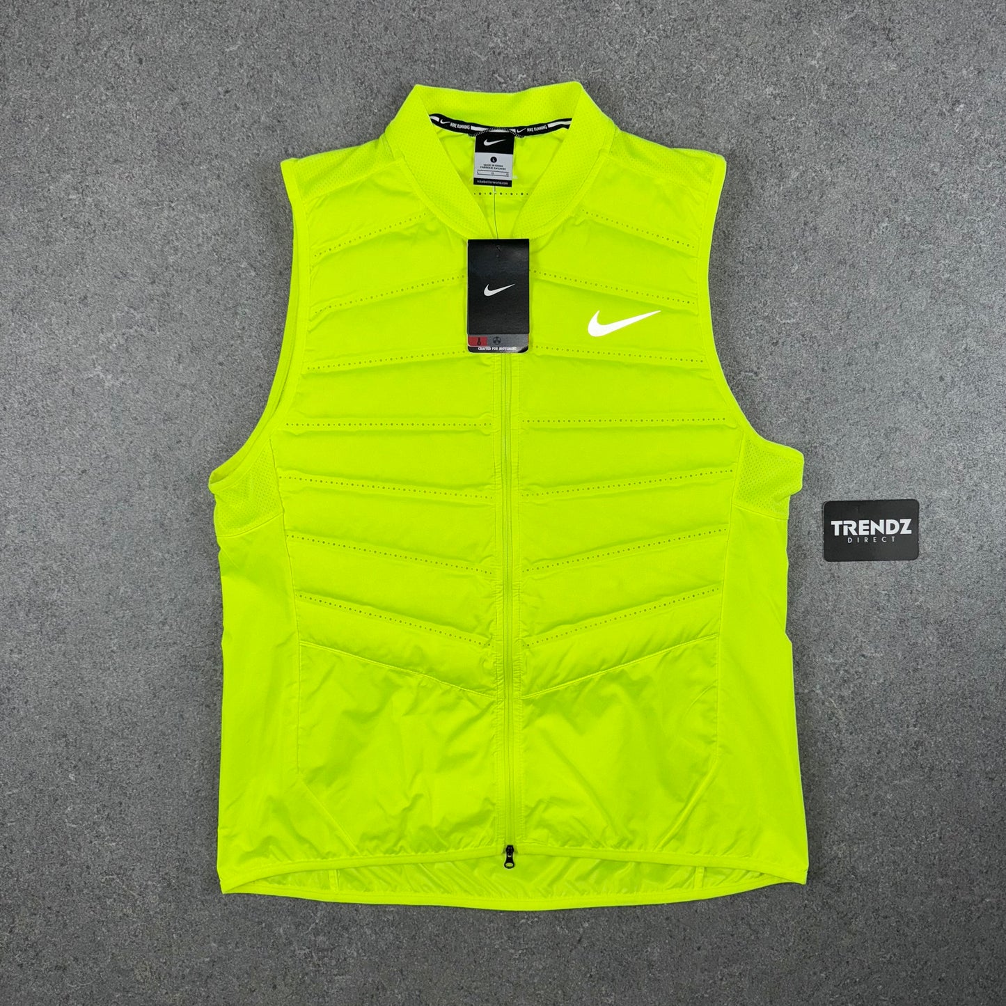 NIKE AEROLOFT GILET - NEON