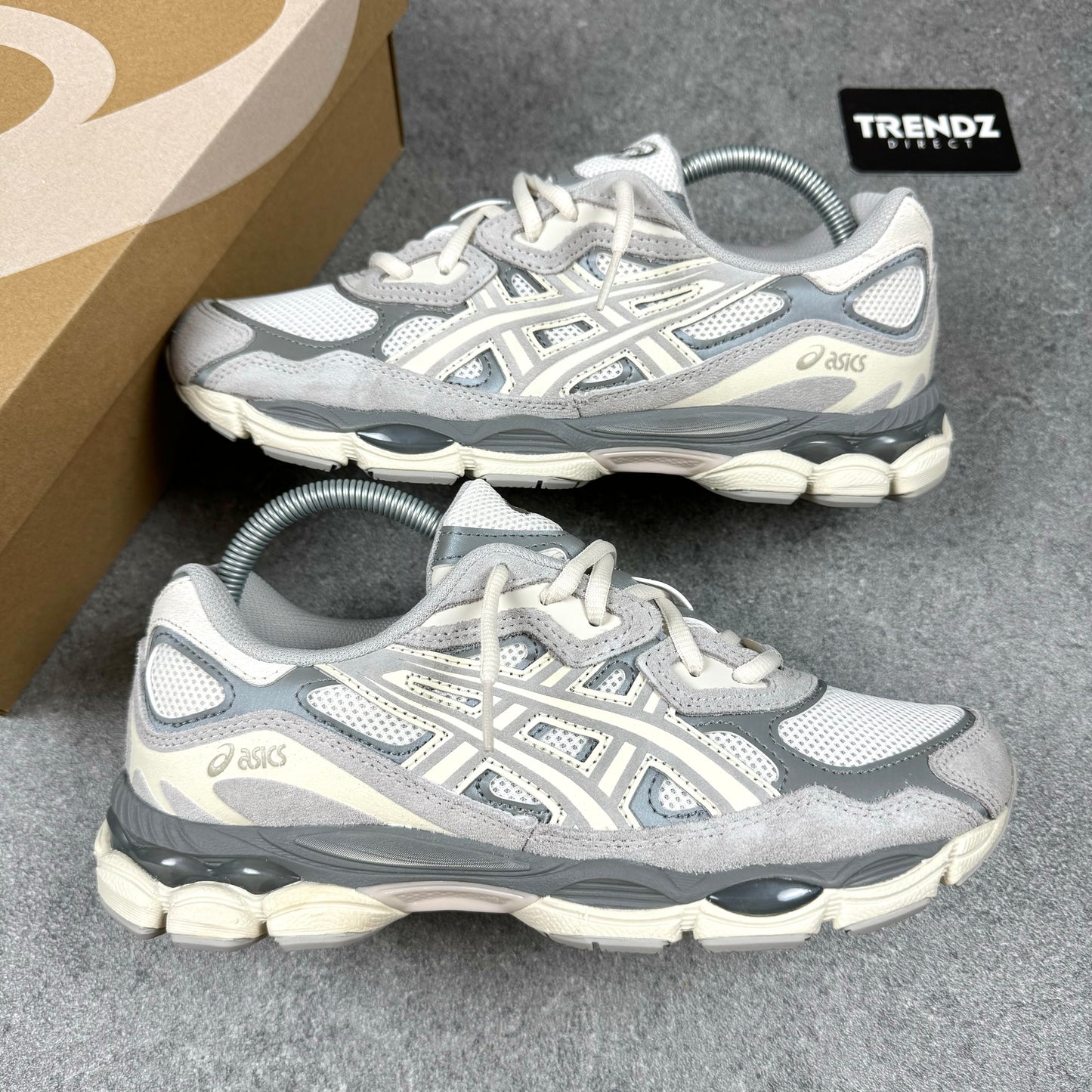 ASICS GEL NYC - CREAM OYSTER GREY