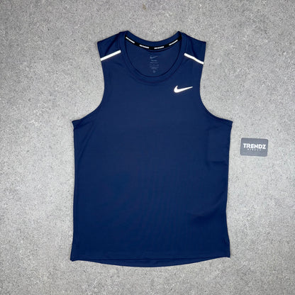 NIKE MILER VEST & SHORTS SET - NAVY