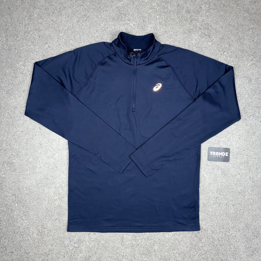 ASICS CORE HALF ZIP - NAVY