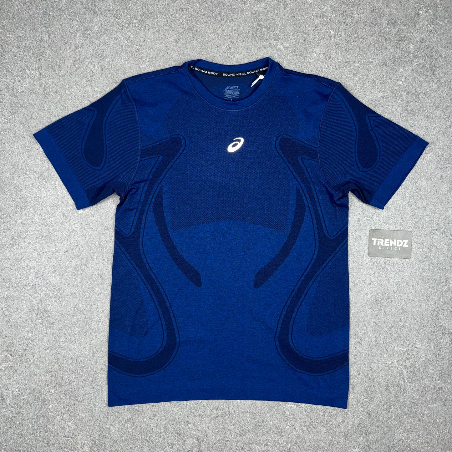 ASICS SEAMLESS T-SHIRT & SHORTS SET - MIDNIGHT NAVY/BLACK