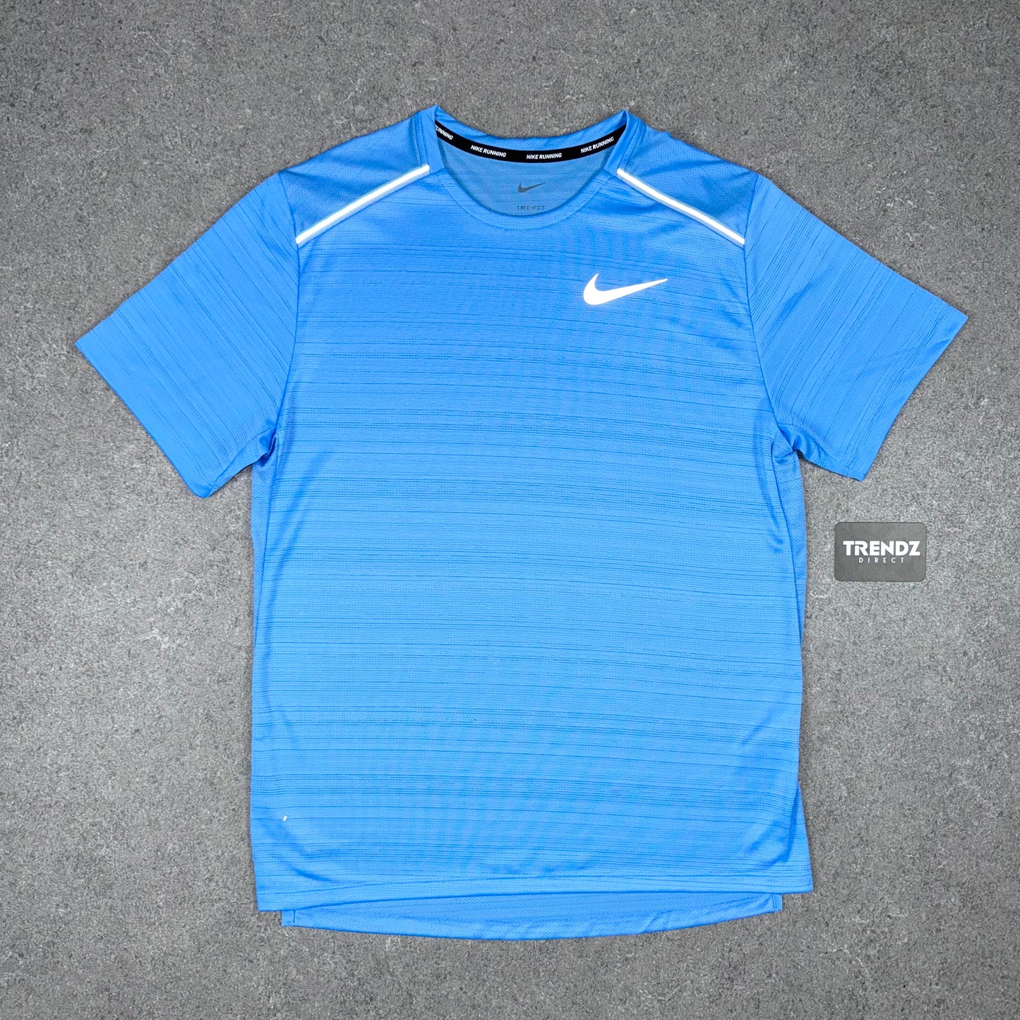 NIKE MILER & CHALLENGER SHORTS SET - UNIVERSITY BLUE/GREY