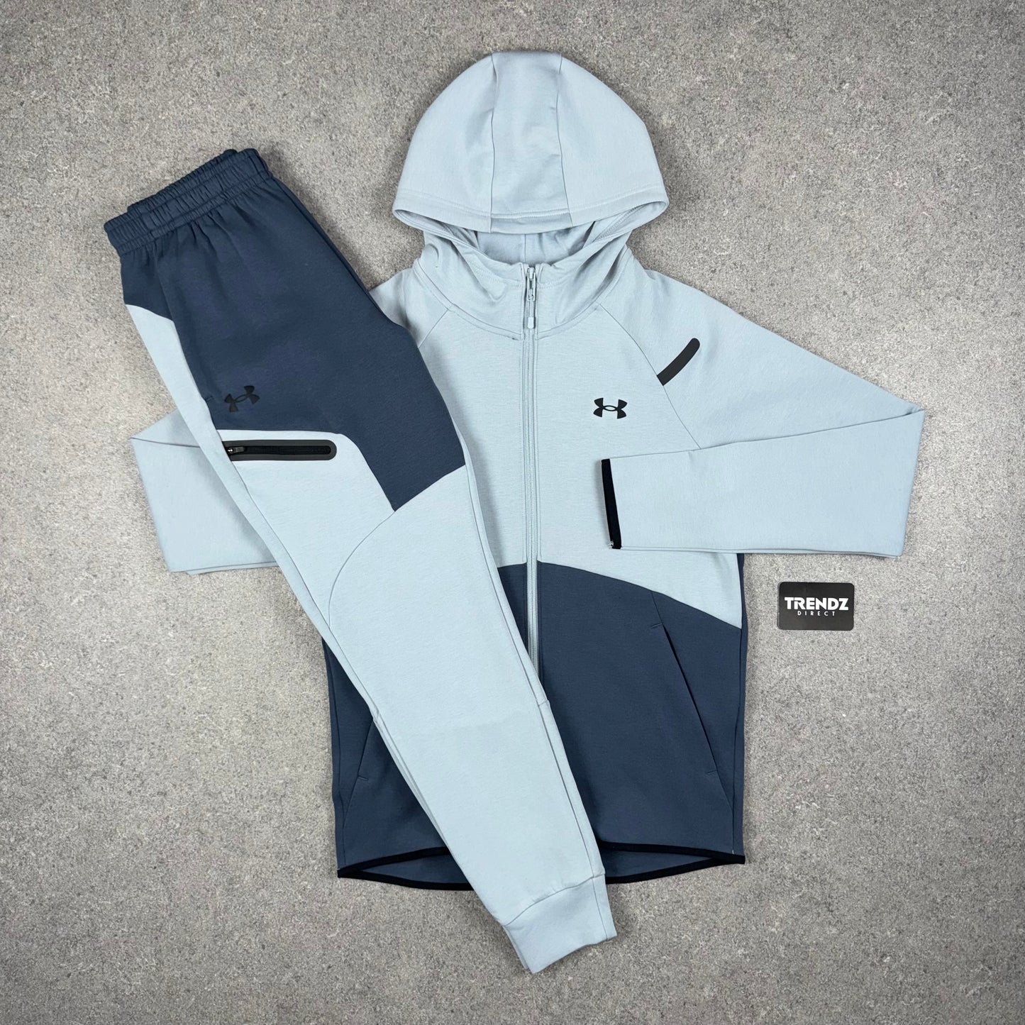UNDER ARMOUR UNSTOPPABLE TRACKSUIT - POWDER BLUE