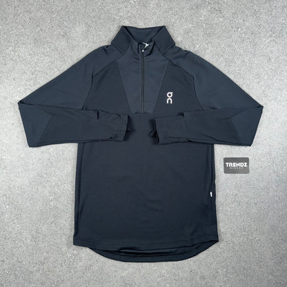 ON RUNNING CLIMATE HALF ZIP - BLACK
