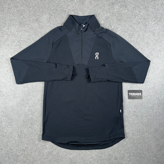 ON RUNNING CLIMATE HALF ZIP - BLACK