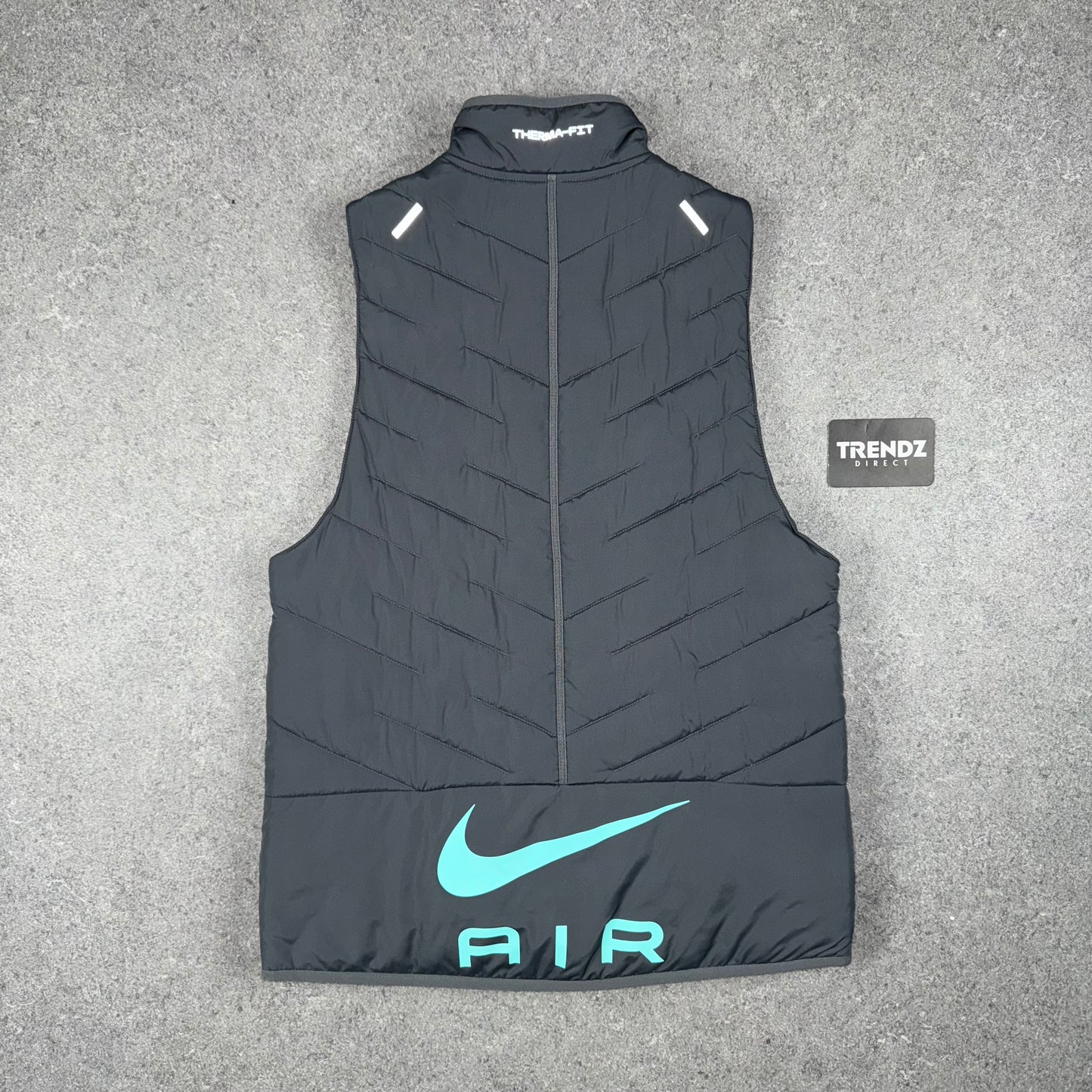 NIKE THERMA-FIT AIR REPEL GILET - GREY