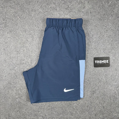 NIKE MILER T-SHIRT & SHORTS SET - DIFFUSED BLUE