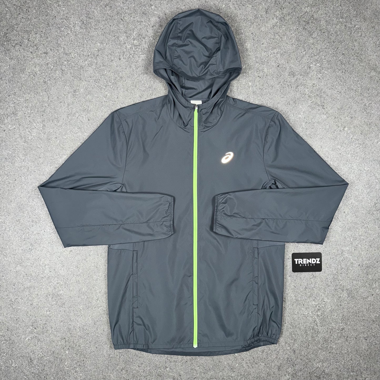 ASICS CORE WINDBREAKER JACKET - GREY