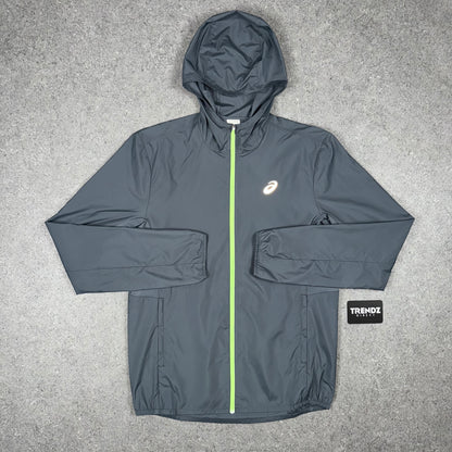 ASICS CORE JACKET & SHORTS SET - GREY