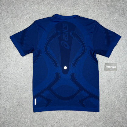 ASICS SEAMLESS T-SHIRT & SHORTS SET - MIDNIGHT NAVY/BLACK