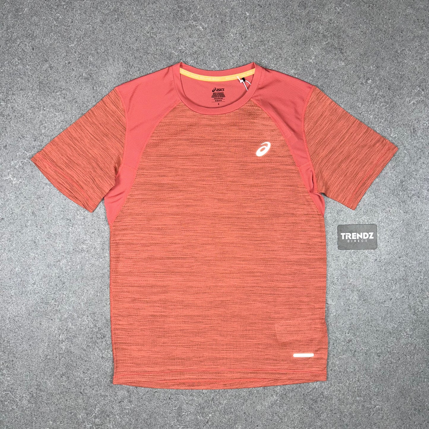 ASICS ROAD T-SHIRT - PEACH
