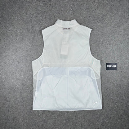 NIKE TRAIL GILET - WHITE