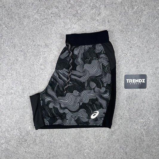 ASICS FUJITRAIL SHORTS - BLACK/GREY