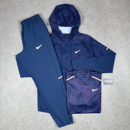 NIKE ECLIPSE TRIO TRACKSUIT - NAVY/PINK