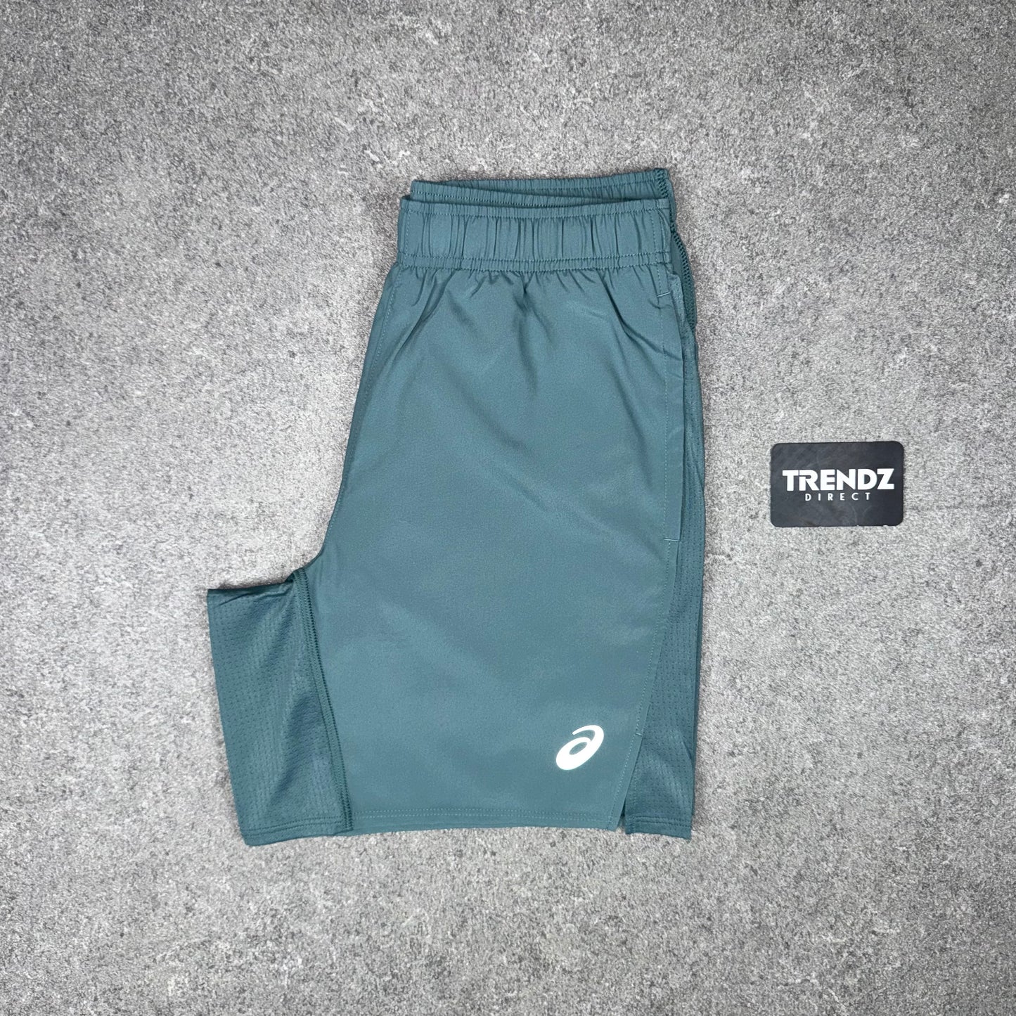 ASICS ICON SHORTS - FOGGY TEAL