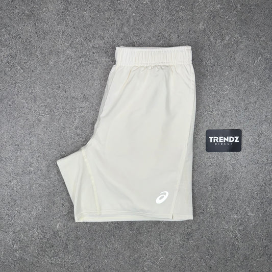 ASICS CORE SHORTS - CREAM