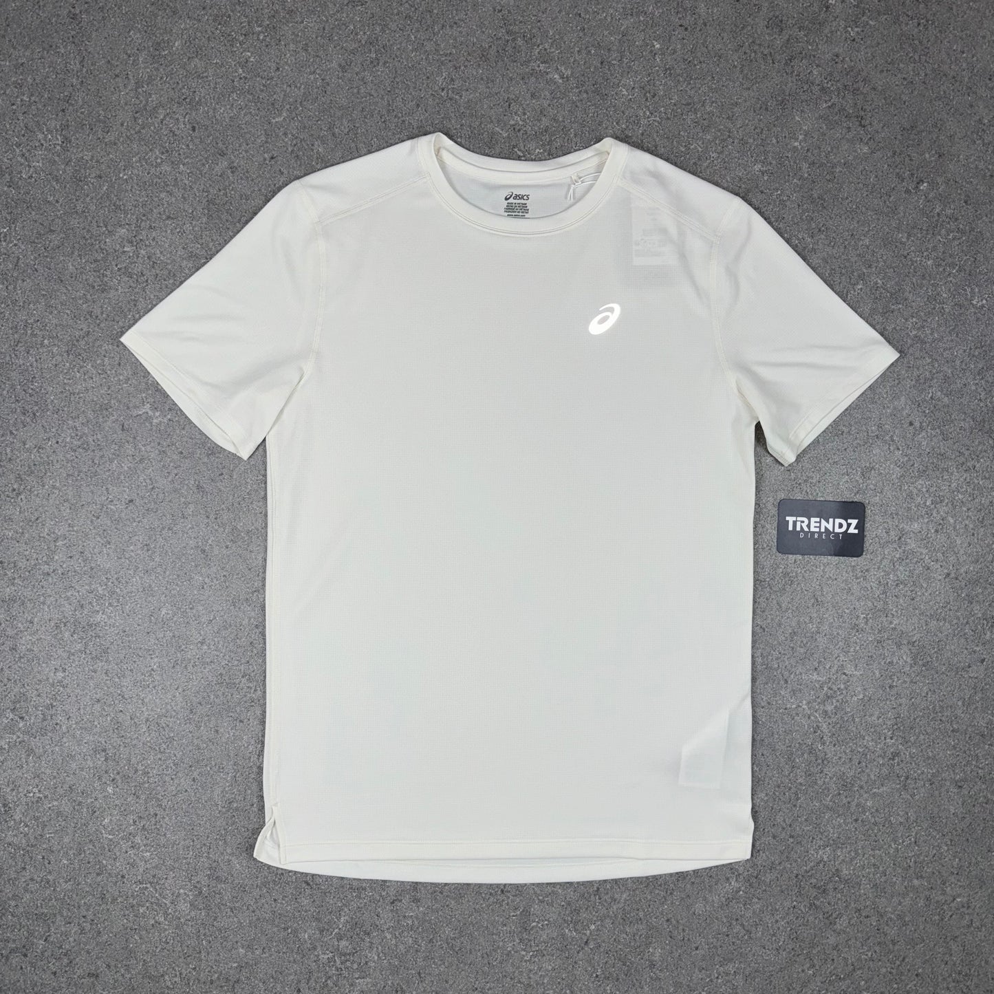 ASICS CORE T-SHIRT & SHORTS SET - CREAM