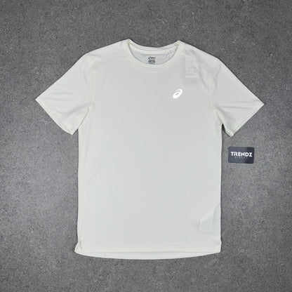 ASICS CORE T-SHIRT & SHORTS SET - CREAM