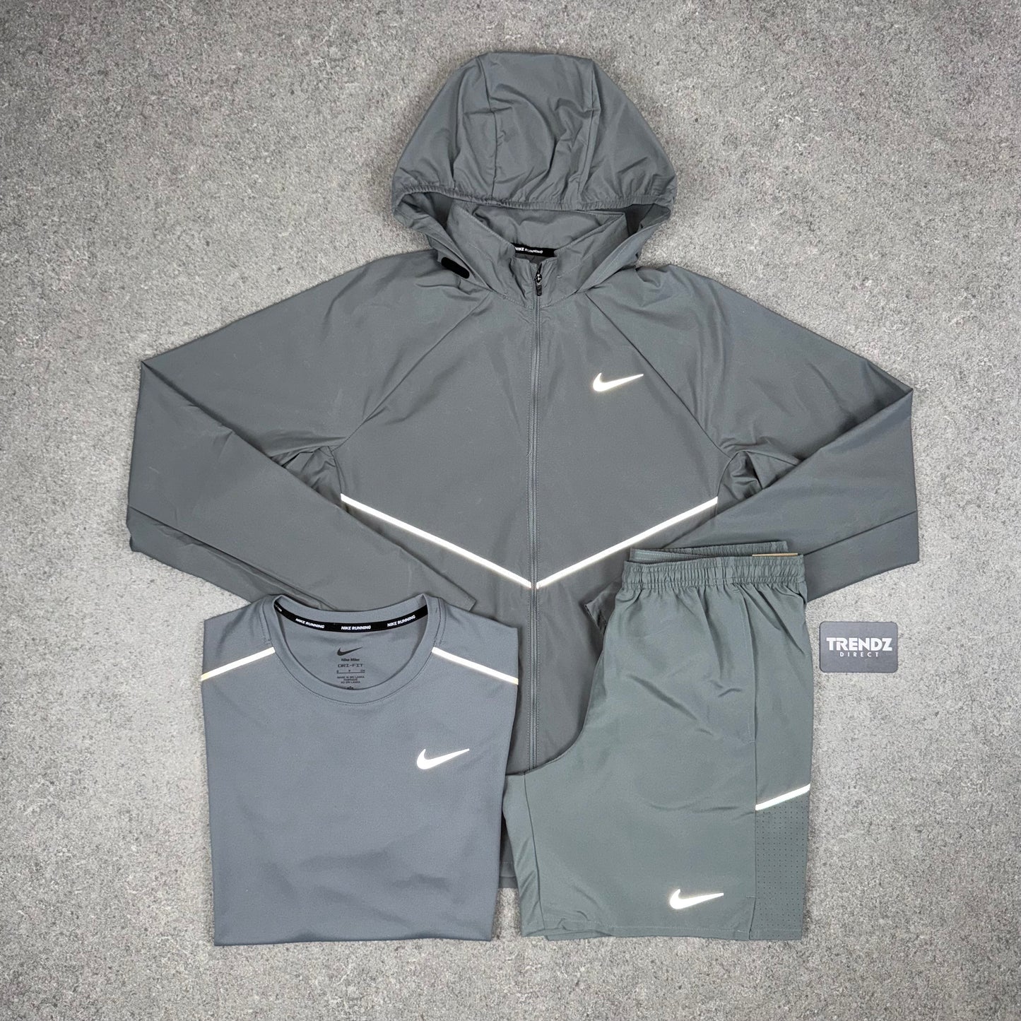 NIKE UV MILER TRIO SET - GREY